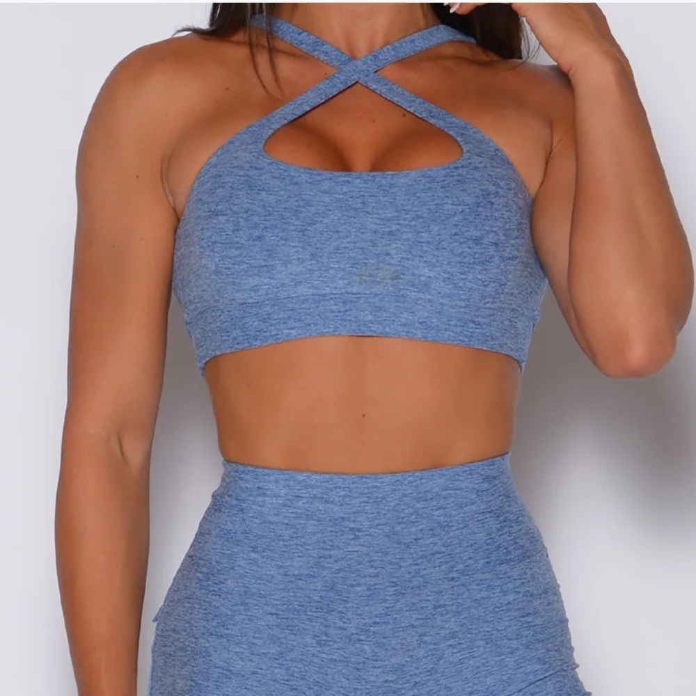 Bombshell Sportswear Blue Sports Bra